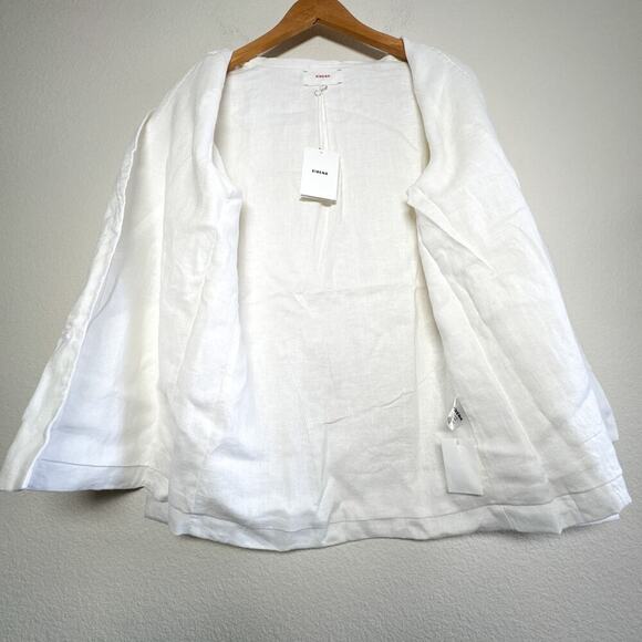 Xirena Layla White Linen Jacket Size XS New - Picture 5 of 16